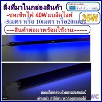 ราคา ชุดรางนีออนสำเร็จรูป blacklight รางอิเล็กทรอนิกส์ หลอดไฟ ล่อแมลงสีม่วง 36W T8 สายไฟยาว 5 เมตร 10เมตร 20เมตร และปลั๊กเสียบแบล็คไลท์ (14749489231)