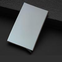 ราคา GONUUWGL เดินทาง สร้างสรรค์ Minimalist แพ็คเกจบัตร โลหะ กระเป๋าหลังยืดหยุ่น กระเป๋าใส่บัตร ผู้ถือบัตร กล่องนามบัตร ผู้ถือบัตรเครดิต กล่องโลหะ (21028864724)