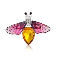 ราคา แมลงที่สวยหรูย้อนยุคแมลงปอเสื้อยกทรงระดับไฮเอนด์ Rhinestone ผึ้งเข็มกลัด Pin (16451658053)