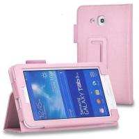 ราคา ใช้งานร่วมกับ Samsung Galaxy Tab 3 Lite 7 0 T110 T111 T113 T116กรณีPU หนังพับขาตั้งปก (3273278381)
