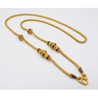 ราคา Thai Jewelry สร้อยคอ ทอง ลูกปัดลายไทย ลายทองสุโขทัย ลงยา งานทองไมครอน พรีเมี่ยม ชุบด้วยเศษทองคำแท้ 96 5 หนัก 2 บาท ยาว 24 นิ้ว เครื่องประดับ (4022542284)