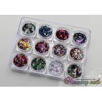 ราคา กากเพชรติดเล็บ ข้าวหลามตัดคละสี 12 สีเชดสี (5276170842)