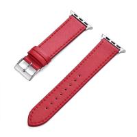 ราคา Apple สายหนังทนทานสำหรับ Apple Watch Band 44Mm 49Mm 42Mm 38Mm IWatch Series 7 6 SE 5 4สายรัดข้อมืออุปกรณ์เสริม (17937493774)