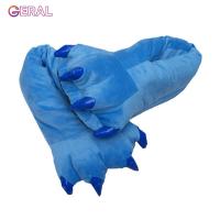 ราคา รองเท้าแตะนุ่มรองเท้าแตะลายการ์ตูนไดโนเสาร์ Paw เท้าอบอุ่นฤดูหนาวใส่สบายสำหรับเสื้อผ้าคอสเพลย์ (11793058911)