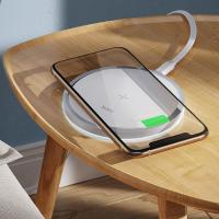 ราคา HOCO 15W Fast Wireless Charger qi Wireless Charging Pad For iPhone 12 11 Pro X Xs Max Xiaomi mi 10 Samsung S10 S20 Note 20 (11652089797)