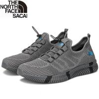 ราคา NORTH FACE รองเท้าเดินป่าของผู้ชายกลางแจ้งรองเท้าลุยน้ำ Beache รองเท้า Hollow Out (8021842365)