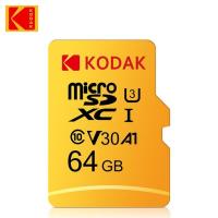ราคา Kodak Memory Card A1 Class 10 UHS I 32GB 64GB 128GB Micro SD Card V30 U3 TF Card for Camera Smartphone Game Freeshipping (18811496796)