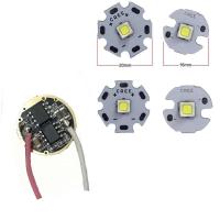 ราคา 1ชิ้น5ชิ้น CREE 10W XM L ไฟฉายสีขาว L2 LED พร้อมฐานดาว20มม ไดรเวอร์5โหมด3 7V (16959665158)