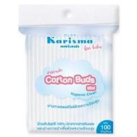 ราคา Cotton buds สำลีก้าน รถพยาบาล Karisma Sosoff ก้านเล็กก้านใหญ่กระป๋องก้านใหญ่ บรรจุ 100 ก้าน (19922092826)