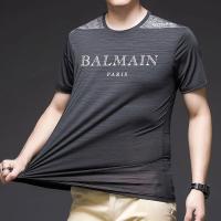 ราคา Original Balmain Paris Men Tshirt Summer T Shirt Male O Neck Print T Shirt Casual Home Tee Short Sleeve T Shirt (19489981831)