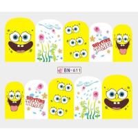 ราคา สติ๊กเกอร์ติดเล็บ Tattoo SpongeBob สติ๊กเกอร์ลอกน้ำ แทททูติดเล็บ ลอกน้ำ แทททู ติดตกแต่งเล็บ Nailspop (19409126914)