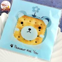 ราคา ถุงฝากาว 10x10 ถุงแถบกาว ถุงคุกกี้ ถุงบราวนี่ ถุงน่ารัก ถุงใส่ขนม ขนาด 10x10 ซม (18523236338)