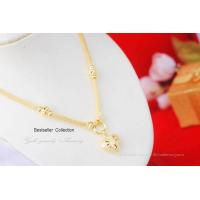 ราคา ManeeNopparut มณีณพรัช สร้อยคอสร้อยคอระย้า หัวใจ 1 บาท ยาว 18 นิ้ว รุ่น BG00054 (718504860)