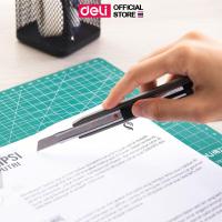 ราคา Deli คัตเตอร์ขนาดเล็ก คัตเตอร์เหล็ก แพ็ค 1 ชิ้น Cutter 2036 อุปกรณ์สำนักงาน อุปกรณ์ตัด คัตเตอร์อะเนกประสงค์ คัตเตอร์ (15444870375)