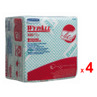 ราคา WYPALL ผลิตภัณฑ์เช็ด ไวป์ออลล์ เอ๊กซ์ 80 ไวเปอร์ รหัสสินค้ 19154 สินค้าคิมเบอร์ลี่ย์ คล๊าค ผลิตจากเยื่อกระดาษ และโพลีโพรพิลีน 4 ห่อ ห่อละ 30 แผ่น (21187287834)
