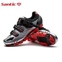 ราคา Santic รองเท้าปั่นจักรยานผู้ชาย SPD จักรยานเสือภูเขาล็อครองเท้าอุปกรณ์เสริมสำหรับปั่นจักรยาน MTB รองเท้าล็อคตัวเองระบายอากาศ WMS17001 (6233112715)