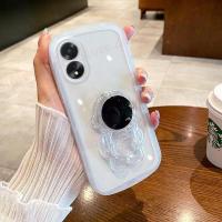 ราคา ตัวยึดนักบินอวกาศสำหรับ A18 OPPO A38 OPPOเคสโทรศัพท์ซิลิโคนนิ่มเคสใส T1 11ฝาหลังกันกระแทกป้องกันเลนส์กล้อง (20759942899)