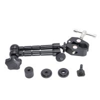 ราคา แขนข้อต่อมหัศจรรย์สำหรับติดตั้งจอมอนิเตอร์ที่หนีบแบบปู7 11 20นิ้วใหม่20231025กล้องวีดีโอ LCD ไฟ LED กล้องมีแฟลช TYPE1 DSLR (20747943198)