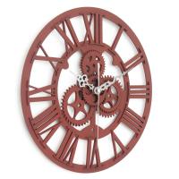 ราคา นาฬิกาไม้แขวนผนังวินเทจของขวัญคริสต์มาสตกแต่งโบราณศิลปะแบบชนบท (20118004917)