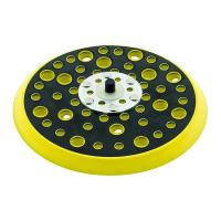ราคา 150mm 5 16 Thread 52 Hole Medium Density Random Orbital Sander Hook Loop Backing Pad Compatible with Mirka CEROS DEROS (17079827815)