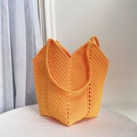 ราคา Granny bag กระเป๋าถักเชือกร่ม สะพายข้าง ไซร์ L (14786100355)