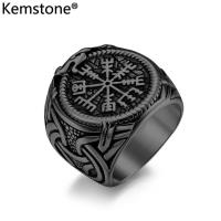 ราคา เครื่องประดับแหวนสุภาพบุรุษเหล็กกล้าไร้สนิมสไตล์วินเทจ Kemstone (17291977056)