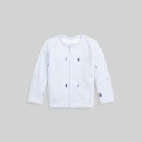 ราคา Polo Ralph Lauren Kids CARDIGAN Baby Boys Reversible Cotton Interlock Jacket เสื้อคาร์ดิแกนเด็ก รุ่น CWPOOTWI6020051 สี 400 BLUE (17016146307)