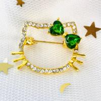 ราคา vintage jewelry เข็มกลัดเกาหลี เข็มกลัดแฟชั่น เข็มกลัด Rhinestone เข็มกลัดทอง เข็มกลัดเงิน (7207060573)