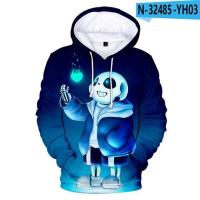 ราคา 3 To 14 Years Kids Hoodies 3D Undertale Sans Hoodie Sweatshirt Boys Girls Fashion Harajuku Jacket Coat Children Clothes (8813751760)