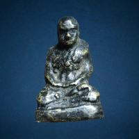 ราคา รูปหล่อโบราณ พระเกจิ เนื้อทองแดงรมดำ ไม่ทราบที่ (21162801786)