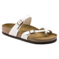 ราคา Birkenstockรองเท้าแตะ Mayari 71661 Graceful Pearl White (20519959677)