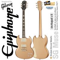 ราคา Epiphone SG Muse กีตาร์ไฟฟ้า ทรง SG 22 เฟรต ไม้มะฮอกกานี เคลือบเงา หย่อง GraphTech ปิ๊กอัพฮัมคู่ Alnico Classic PRO ประกันศูนย์ 1 ปี (11785276696)