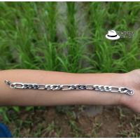 ราคา สร้อยข้อมือเลสแท้ ยาว 20 cm สร้อยสแตนเลสแท้ ไม่ลอก ไม่ดำ สร้อยข้อมือแฟชั่น (20132430314)