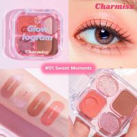 ราคา Charmiss Glowlogram Eyeshadow Palette ชาร์มิส อายแชโดว์ พาเลท 4 กรัม อายแชโดว์เนื้อโมจิ (20692822075)