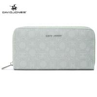 ราคา ﺴ LJ7 15 David jones paris กระเป๋าสตางค์หนัง สไตล์วินเทจ แฟชั่นสำหรับผู้หญิง (19696147741)