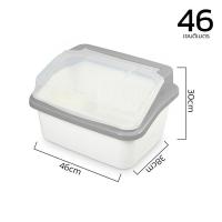 ราคา ที่คว่ำจาน 2ขนาด ที่คว่ำจานมีฝาปิด ชั้นวางจาน ที่วางจาน ที่คว่ำจานทรงโค้งมน ที่คว่ำจานพลาสติก ชั้นวางของ EVES DAMS (16398570780)