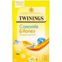 ราคา Twinings Camomile and Honey Tea ทไวนิงส์ คาโมมายส์และน้ำผึ้ง ชาอังกฤษ UK Imported 1 5กรัม x 20ซอง (19348805622)