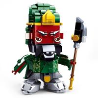 ราคา Godzilla Nezha Iron Man Q บล็อกตัวต่อกวนอู Xiaolong Jiang Ziya บล็อกตัวต่อตัวต่อของเล่นเด็กของเล่นตุ๊กตาโมเดล (20316140657)