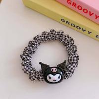 ราคา avionshop ยางมัดผม Sanrio ลายสก็อต เส้นใหญ่ ไม่เจ็บหัว ไม่กินผม ยางมัดผมการ์ตูน ยางเกล้าผม ยางรัดผม ยางมัดแกละ (9445483225)