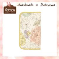 ราคา FERERA เฟอเรร่า กระเป๋าสตางค์แบบผ้า ผ้าคอตตอน100 ลายใบไม้ลายก้นหอย (8998214982)