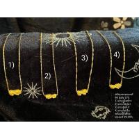 ราคา สร้อยคอทองแท้ 9K Italy 375 พร้อมจี้ปี่เซี๊ยะ ทองแท้ 99 99 ST (17965603869)