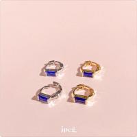 ราคา jpegshop cubic small gem huggie hoop (15579055657)