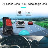 ราคา USB Car DVR For Android Car Radio Player HD 720P 140 Degree Wide Angle Car Front Camera Video Recorder Dash Camera With ADAS (10388113944)
