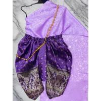 ราคา พร้อม ส่ง สำหรับเด็ก 2 11 ปี ชุดไทยเด็ก ออเจ้า สไบแม่พุดตาน พรหมลิขิต การะเกด บุพเพสันนิวาส โจงกระเบน RA HL23 (20932324215)