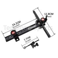 ราคา 6in Recurve Bow Sight Aluminium Alloy Right Hand Recurve Bow Sight Target Shooting Sight 1pcs (20925664899)