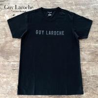 ราคา 2023 newGuy Laroche Studio เสื้อยืด คอกลม ผ้าคอตต้อน สีดำ รุ่น JVU4006 (20232066169)