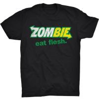 ราคา เสื้อยืดผ้าฝ้ายพิมพ์ลาย COD เสื้อยืด พิมพ์ลาย ZOMBIE Eat Flesh Subway The Walking Dead Resident Evil Halloween Walkers S 5XL (18223193297)