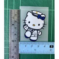 ราคา ตัวรีดติดเสื้อ Hello kitty 1 แผ่นฟิมล์รีดร้อน อาร์มติดเสื้อ DIY คิตตี้ (12657465338)