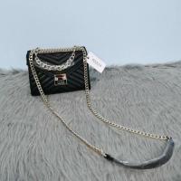 ราคา Guess กระเป๋าโซ่เข้ากับทุกอย่างลายขวางเล็กกระเป๋าสี่เหลี่ยมสะพายไหล่ข้างเดียวกระเป๋าสะพายแบบสลับถือได้เรียบง่าย (20082924022)
