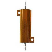 ราคา 50 Watt 8 Ohm 5 Aluminum Housed Wirewound Power Resistor Gold Tone (19825532531)